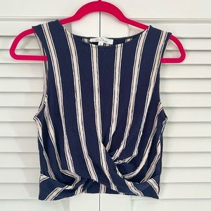 Striped Crop Top